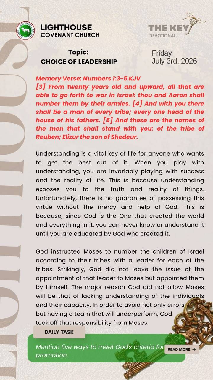The Key Devotional