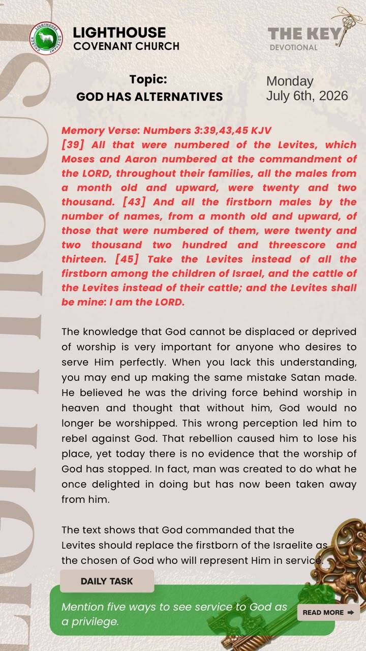 The Key Devotional