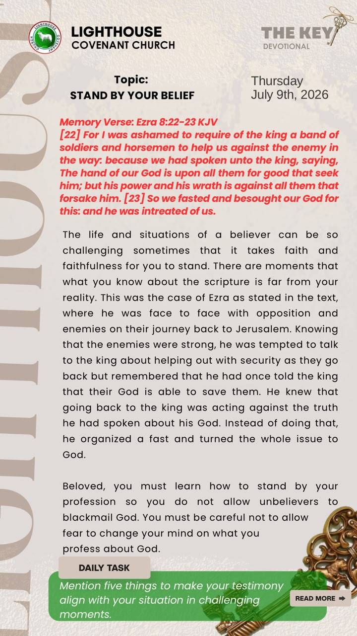 The Key Devotional