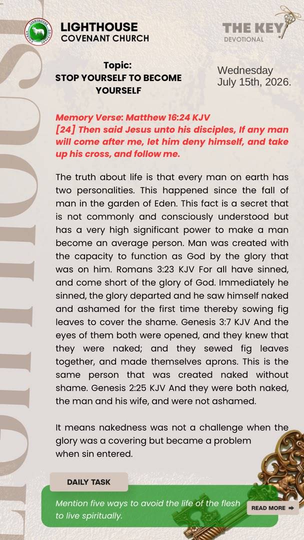 The Key Devotional