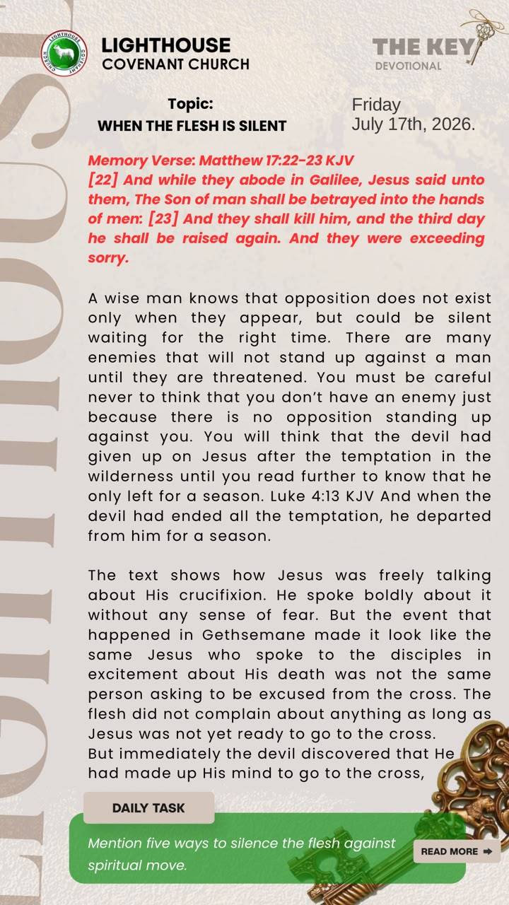 The Key Devotional