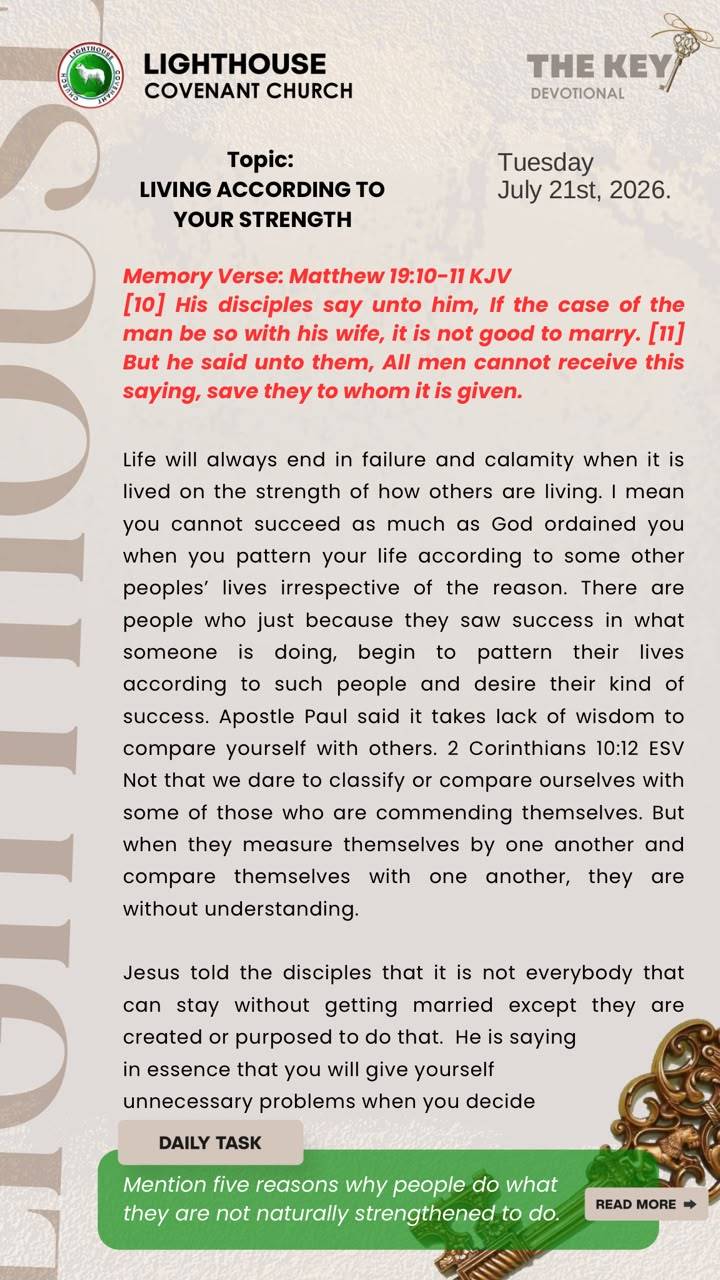 The Key Devotional