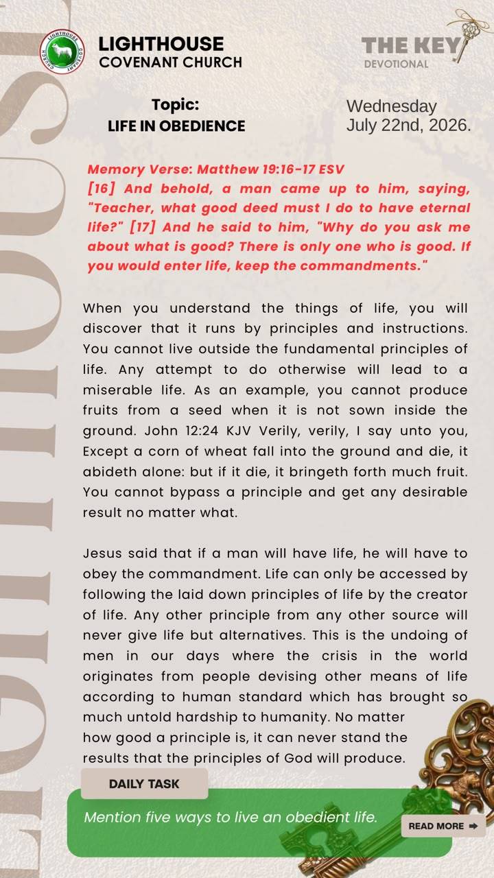 The Key Devotional