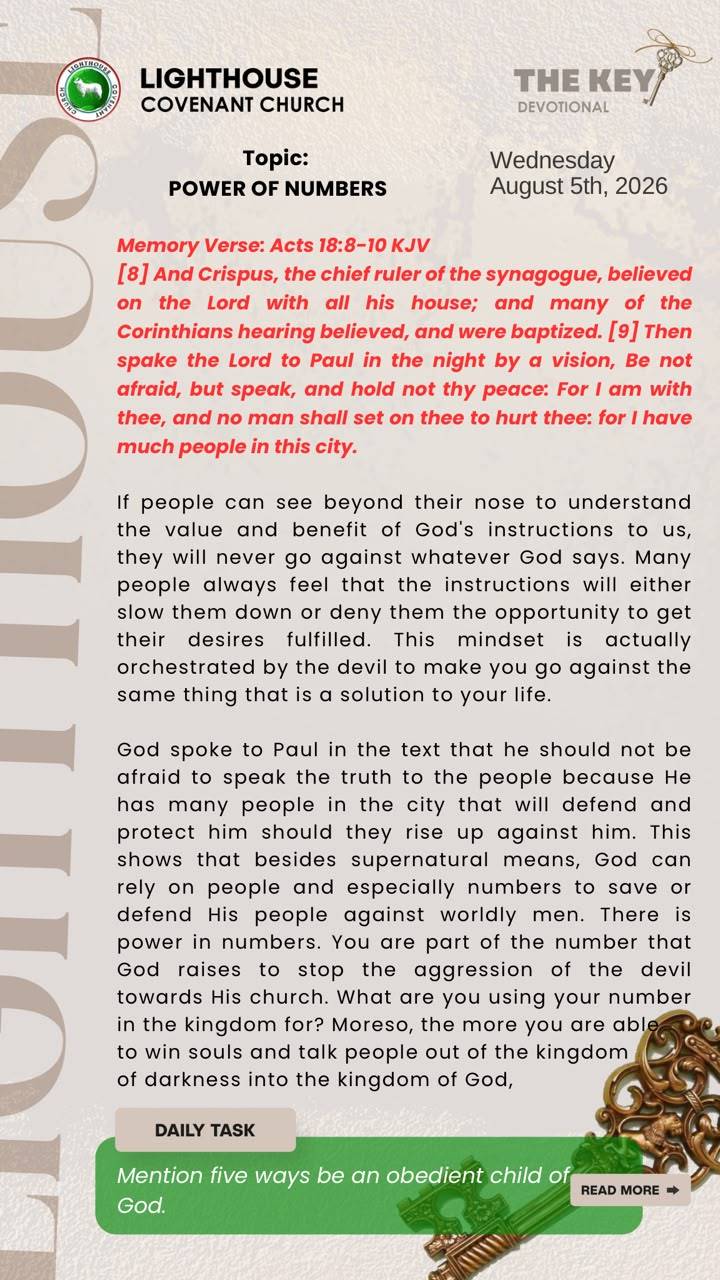 The Key Devotional