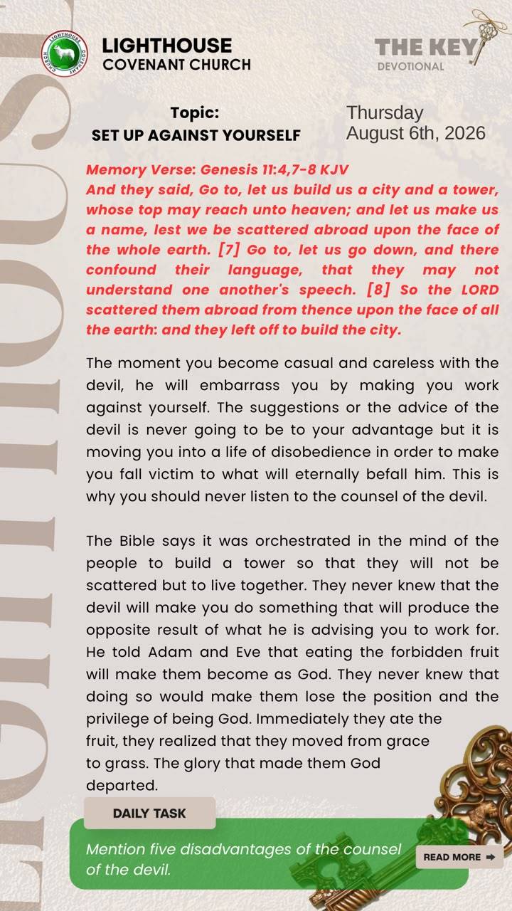 The Key Devotional