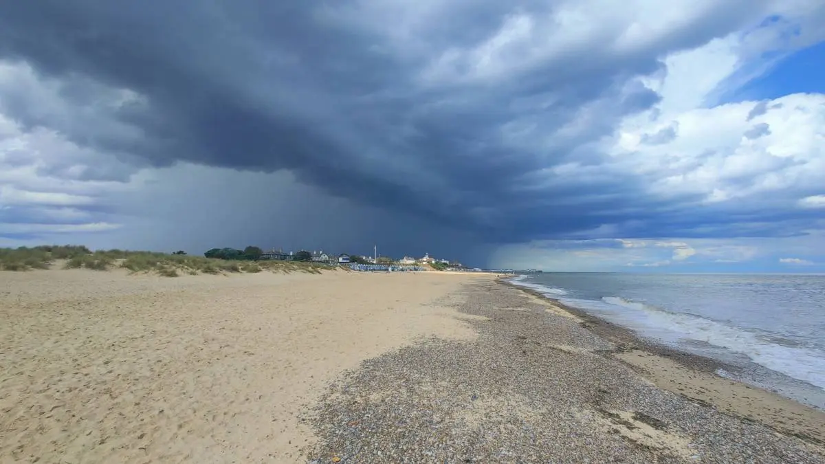 Dramatic skies over Southwold, England for the last day of our holidays.
But looking forward to gett...