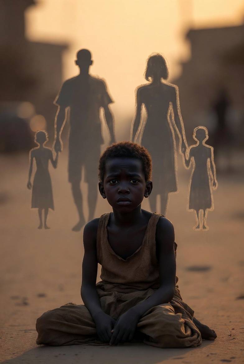You’re crying that your father leaves you, what of those drops in the streets with no trace of their...