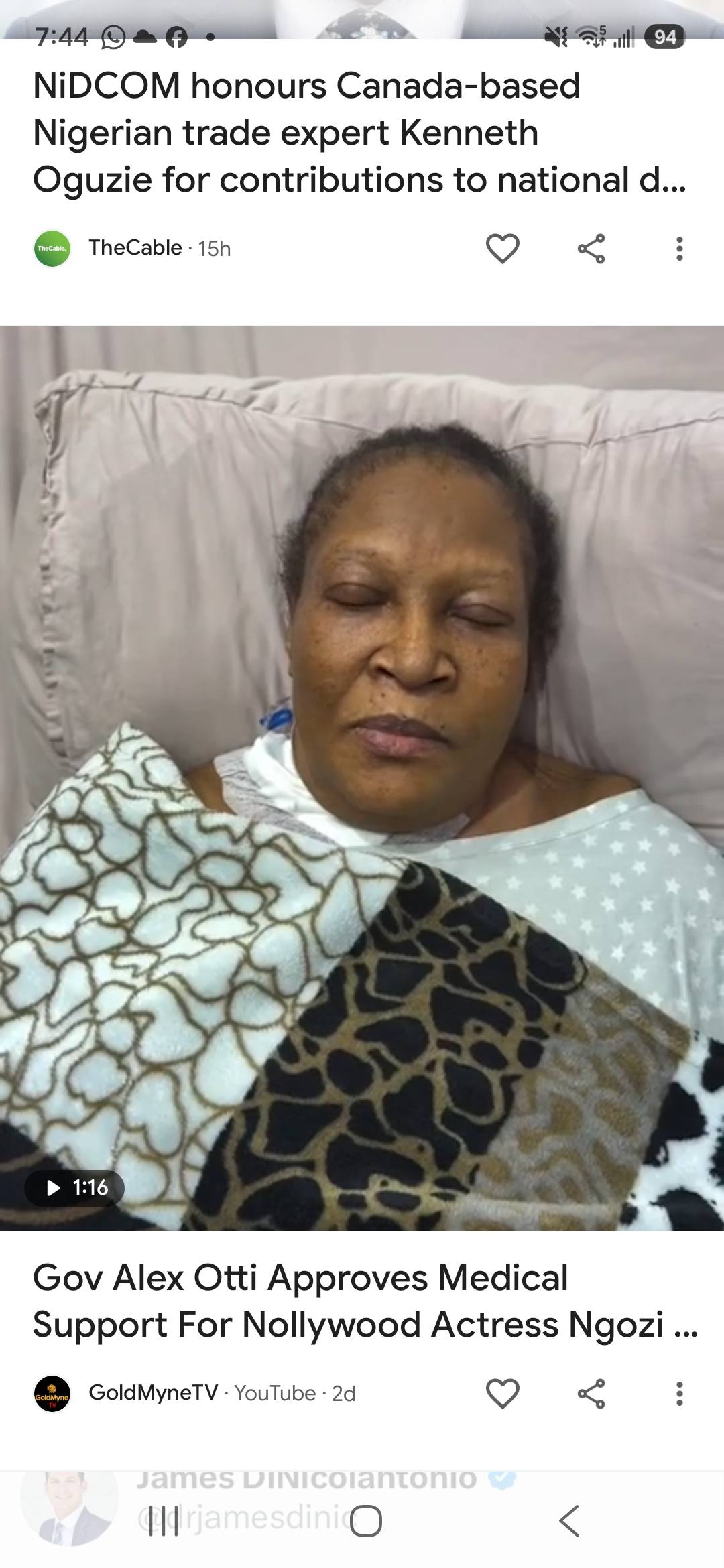 Please Let Us Help & Save Veteran Nollywood Actress Ngozi Nwosu. We Must Not Allow Her To Die. She...