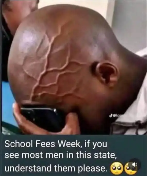 School Fees Week Keeps Men & Fathers Stressed Up!!