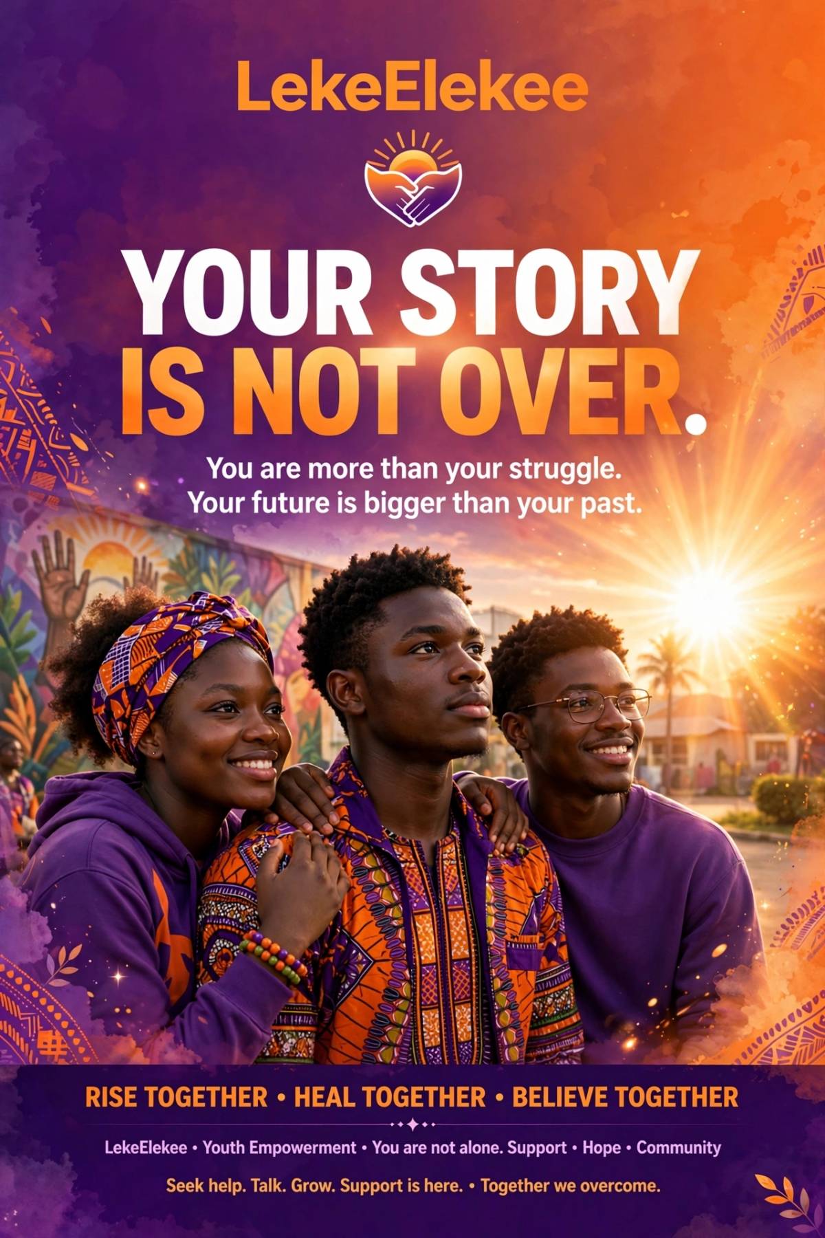 YOUR STORY IS NOT OVER. ❤️‍🩹

Bro, sis, SIR'S / MA'S listen —

You are more than your struggle. You...