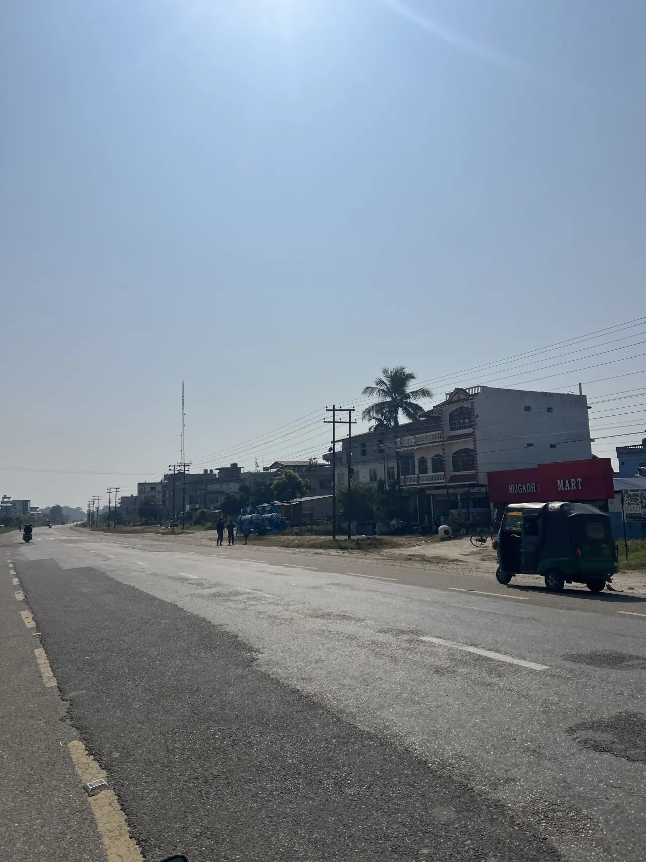 Rode 200 kilometers south on a motorcycle over the weekend to get here for the Dashain festival