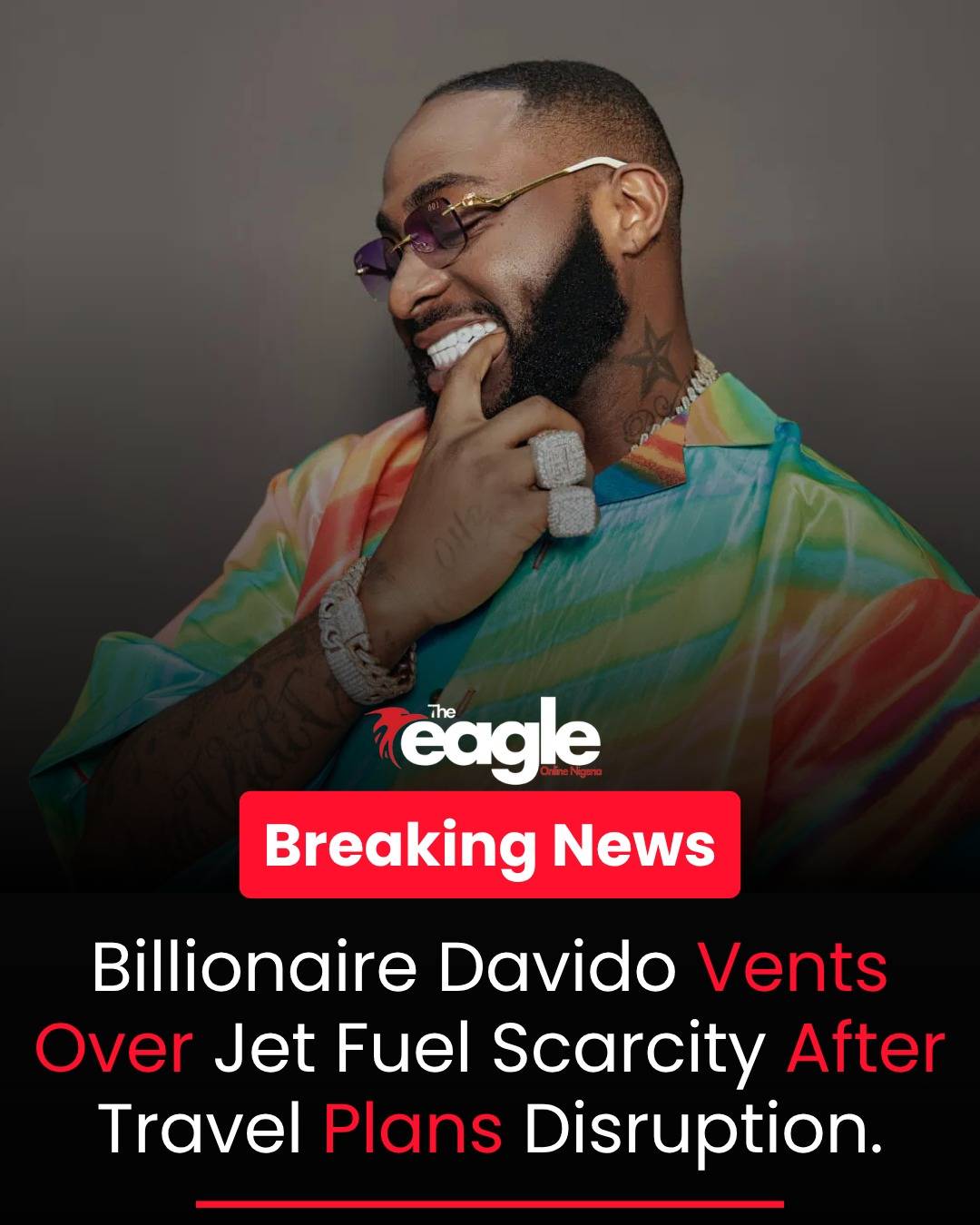 Davido has expressed frustration after his travel plans were disrupted by jet fuel scarcity, saying...