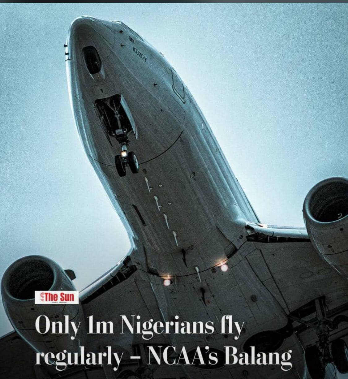 In over 20 million Citizen….Nigeria are really poor😂😂😂😂…..where as average citizens fly regularl...