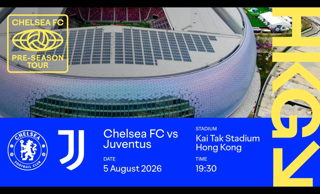 ๐ Pre season Friendly
๐ต Chelsea ๐ Juventus
๐ Kai Tak Stadium, Hong Kong
โฐ Kick off: 12:30 PM (UK...