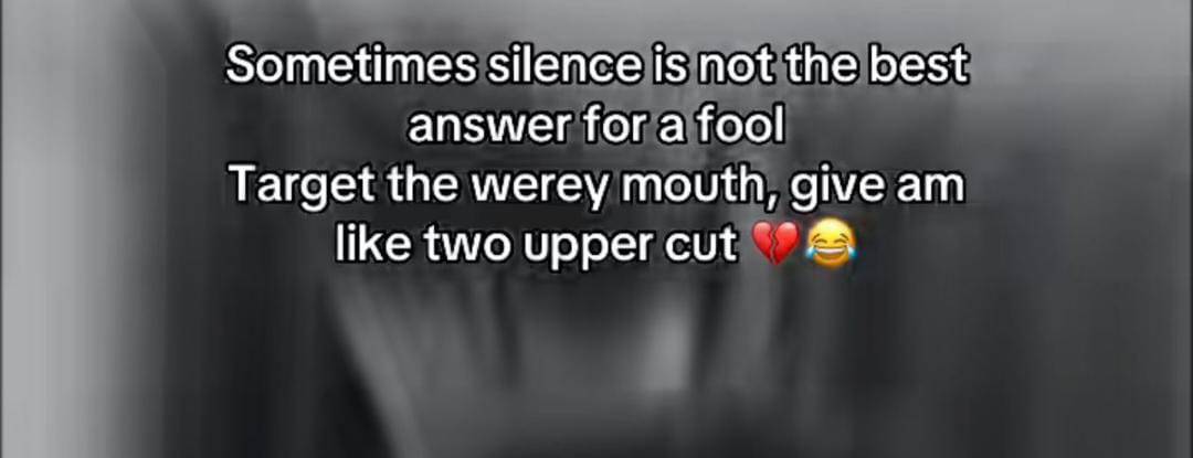 Too much silence no good....
#LekeeLekee #Trending #Viral #NaijaPride #Nigeria