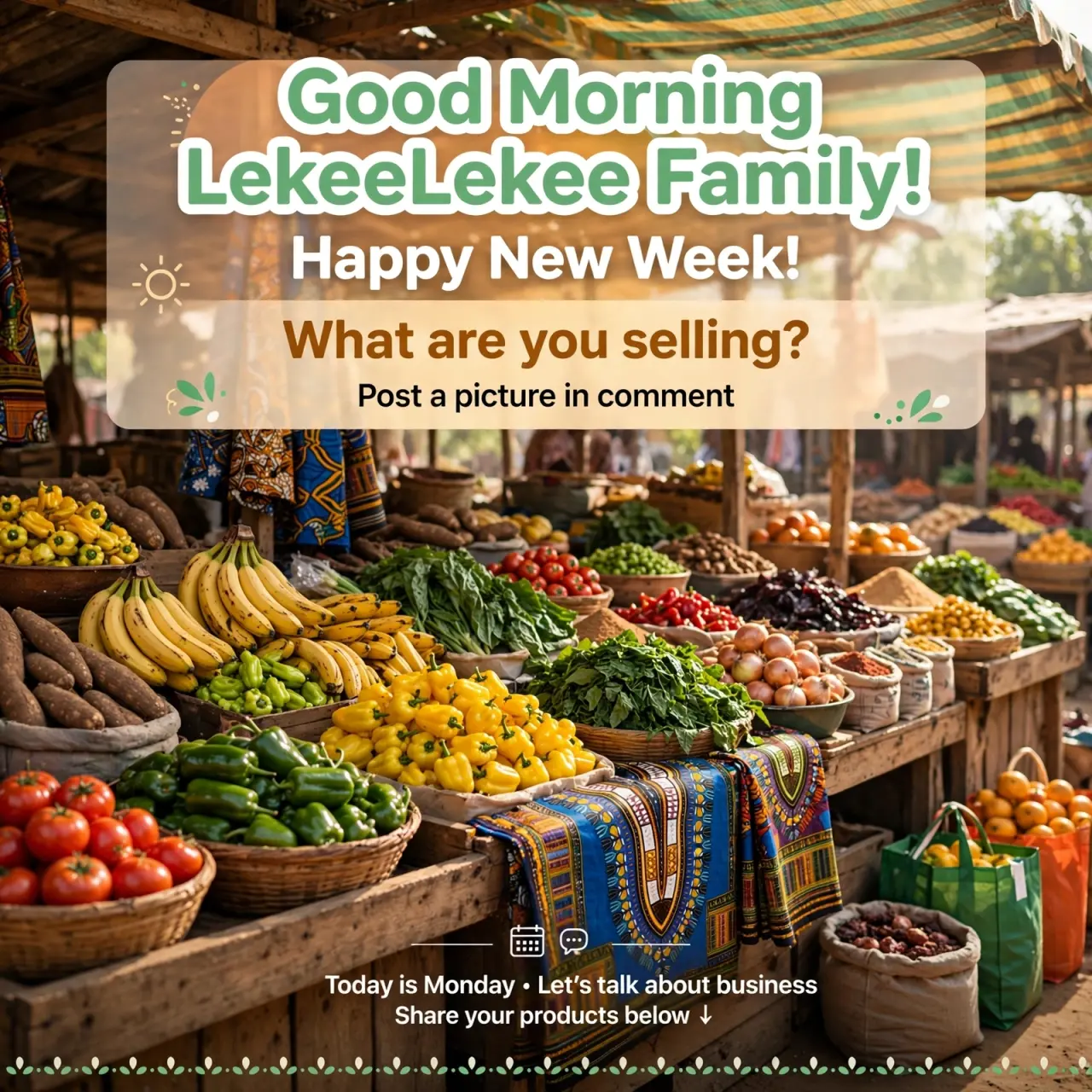 Good morning lekeelekee family, Happy new week to you. Today is Monday let's talk about business. Wh...