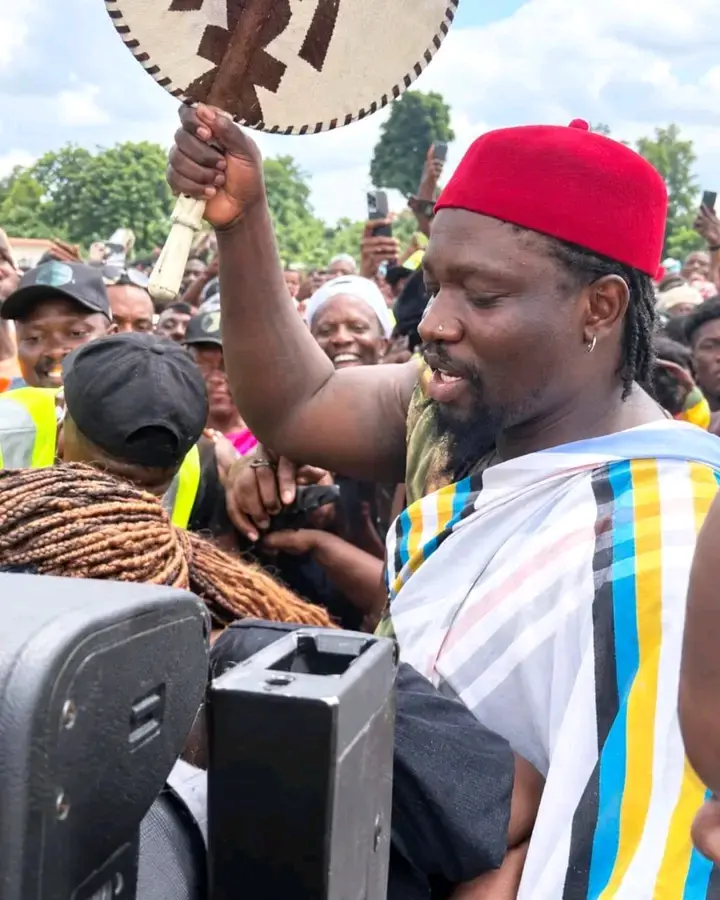 VeryDarkblackMan VDM has just been conferred another chieftaincy title at Odiokhu community where th...