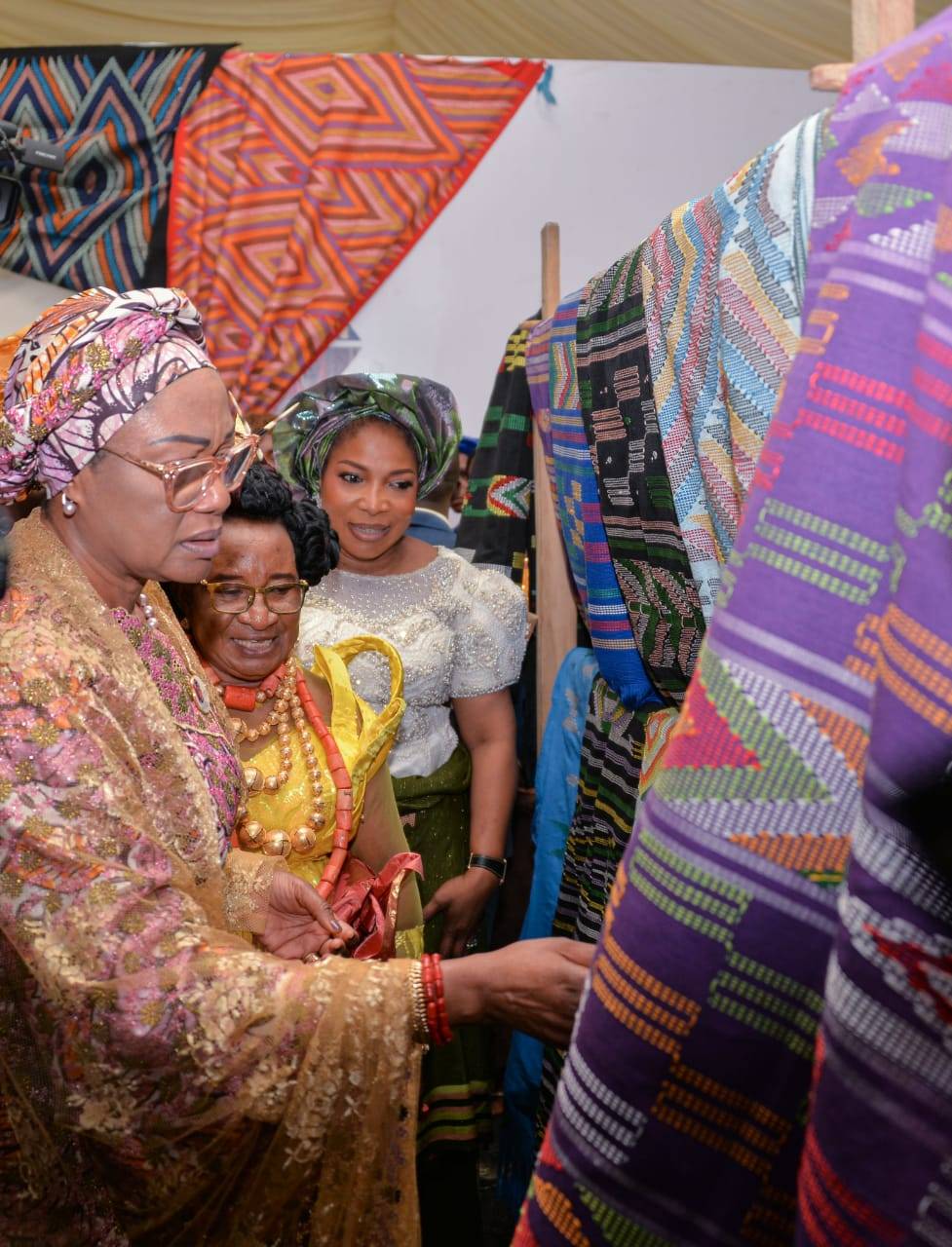 First Lady pledges N2billion to revive centuries-old Akwete weaving industry in Abia state
By Flore...