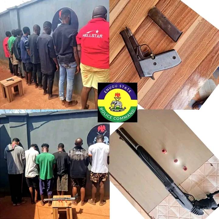 Enugu police arrest 14 cultism suspects, recover firearms
By Florencemary Nwabueze
The Enugu St...
