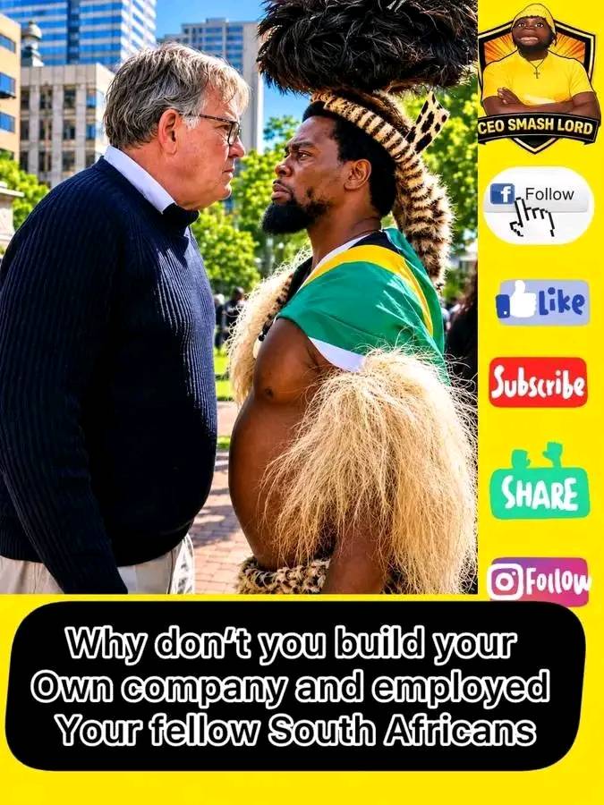 🚨I will rather shut this company down than to employ South Africans
You won’t tell me how to run...