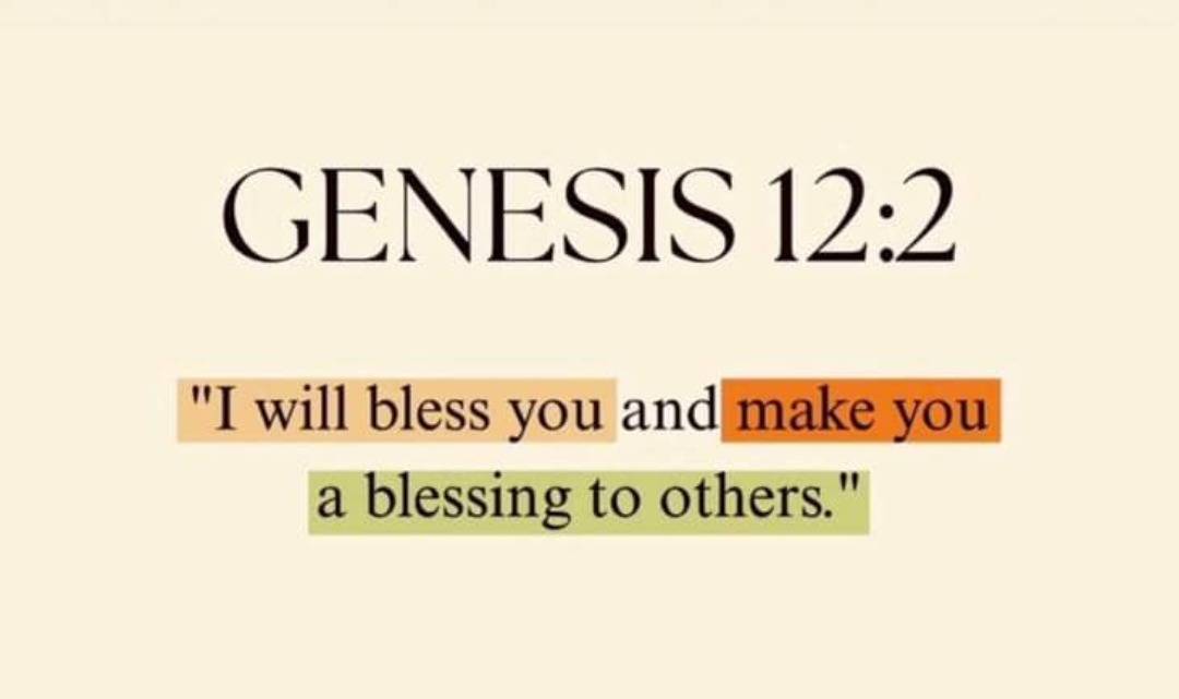 Declaration for the week:
I am blessed to bless