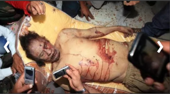 Did you know what happened to gadafi before he died drop your comment in the comments section the gr...