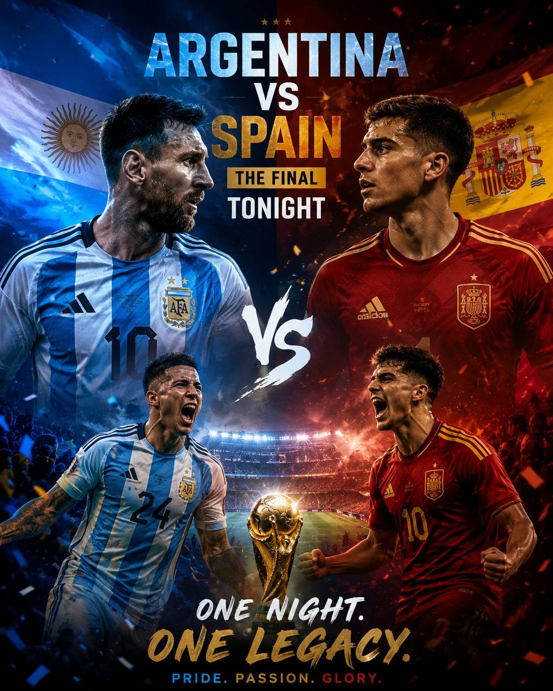 My people, it's about to go down.
Let the best team win. Those who cry, we go drink their tears.🤣...