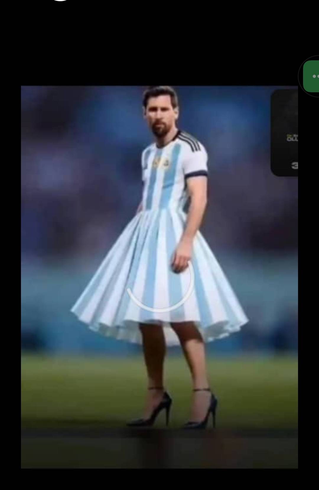 Just stumbled on this right now and can't stop laughing. It's captioned:
Messi Chinwo 🤣🤣🤣