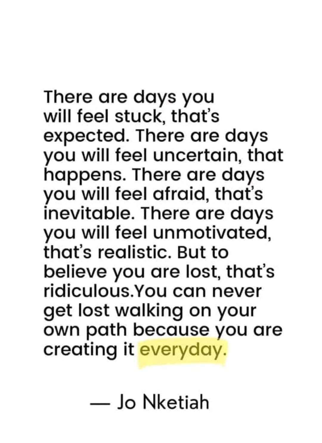 Chart your path. Walk in it. Stay in it. Progress doesn't happen overnight.
#LLTBT #LLThrowbackThu...