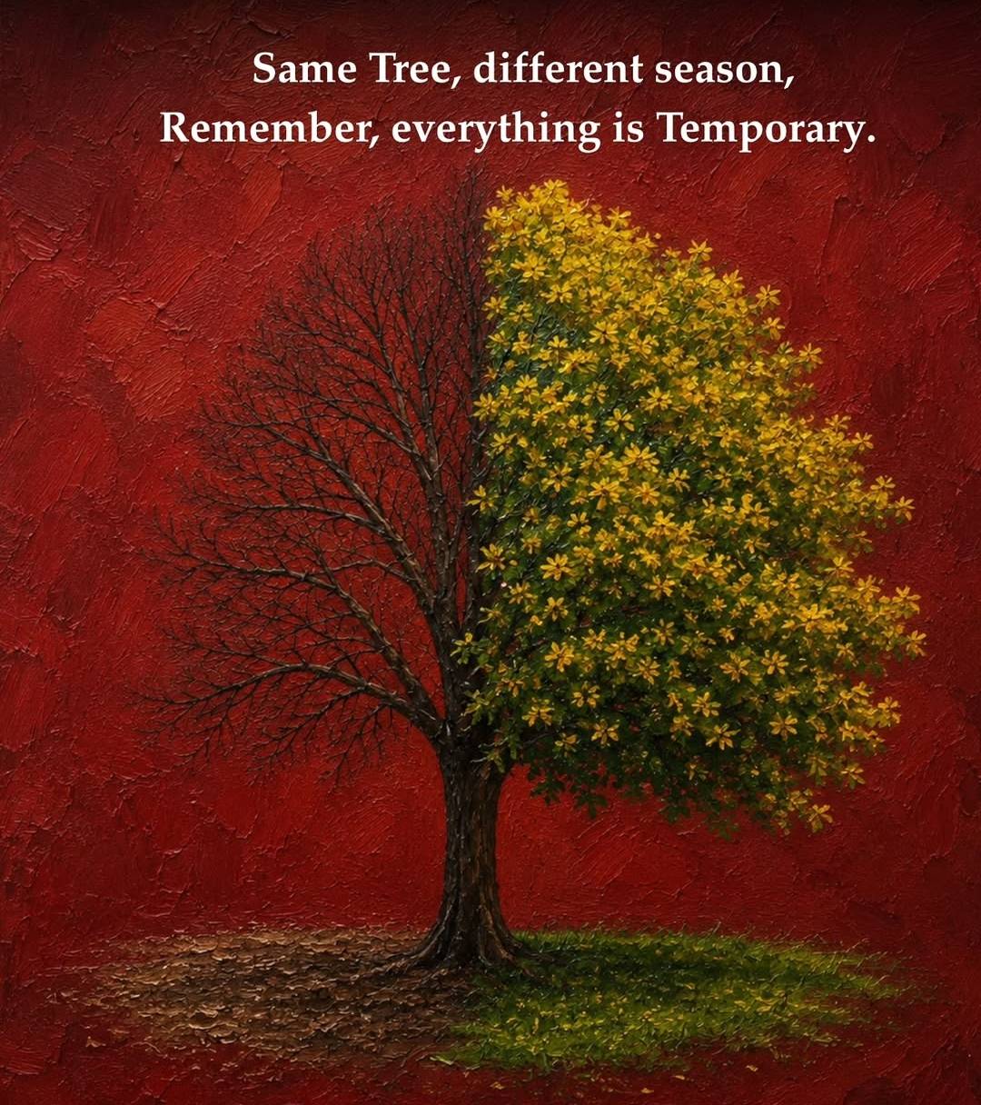 Keep this in mind that nothing lasts forever. So make best use of what you have now.