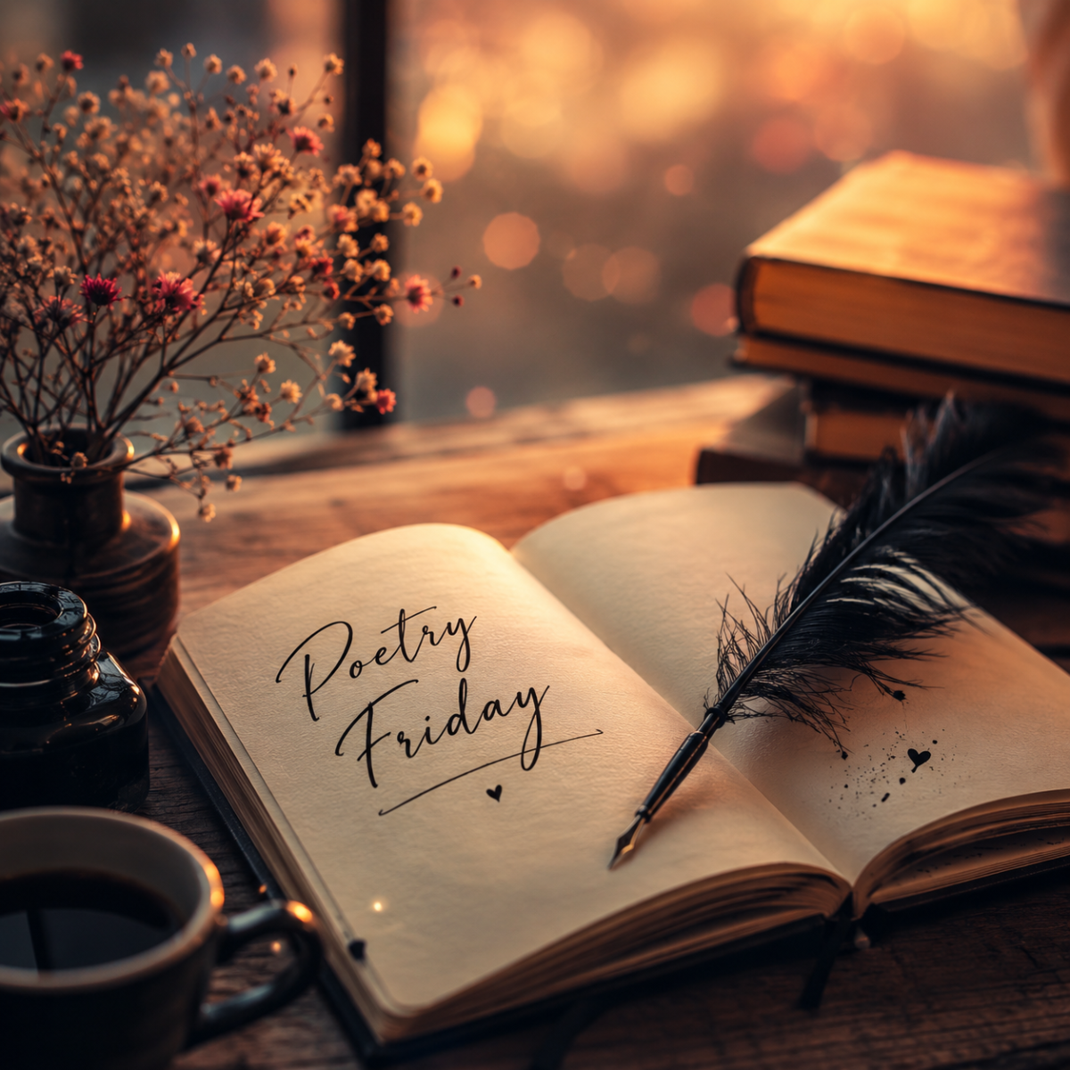 In the spirit of poetry Friday, write a line in the comment and I will give you at least five lines...