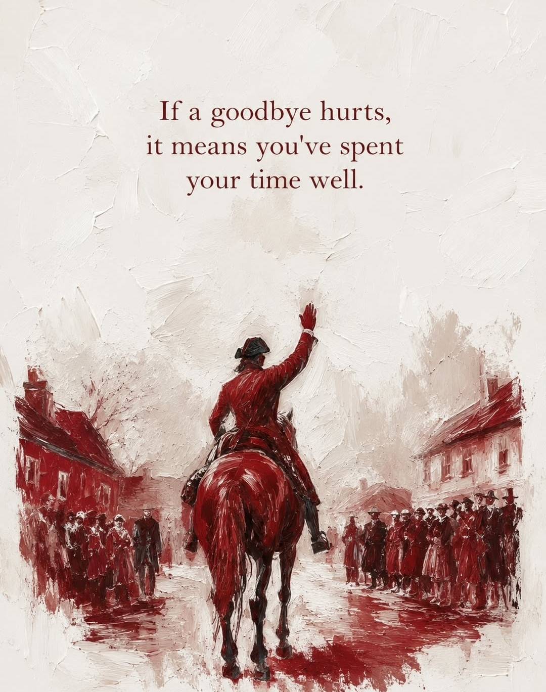 Every goodbye tells a story.
If parting leaves an ache, it may be because something meaningful was...