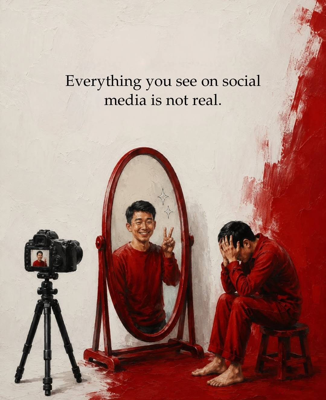 Do not feel pressured!
The reality is not always what they want you to see.