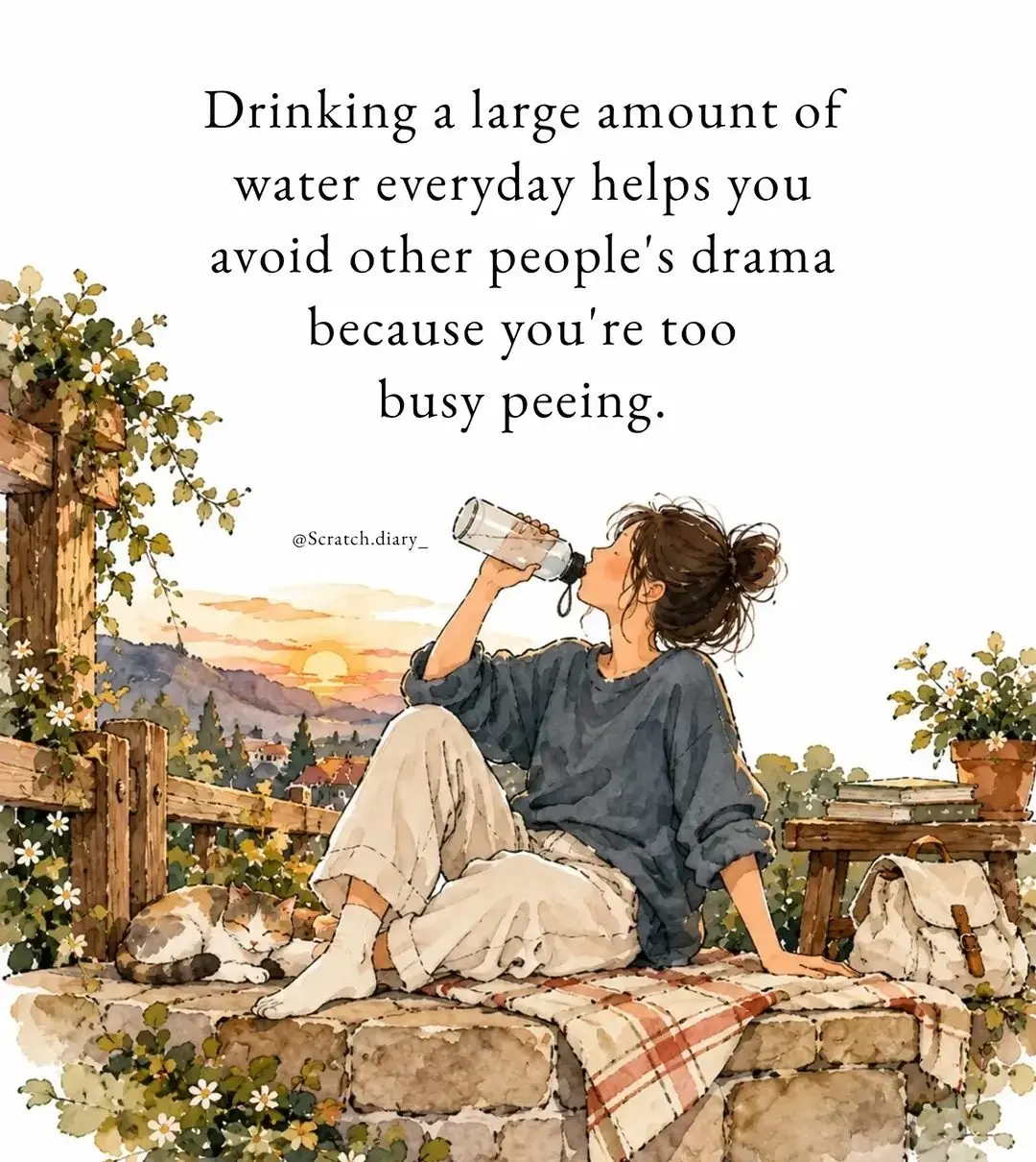 I found this quite hilarious, but it can be true and potent.
Testing it out.
