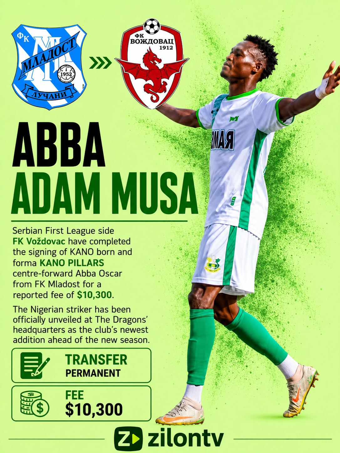 #mladost #nigeria #football #transfers #LekeeLekee #Trending