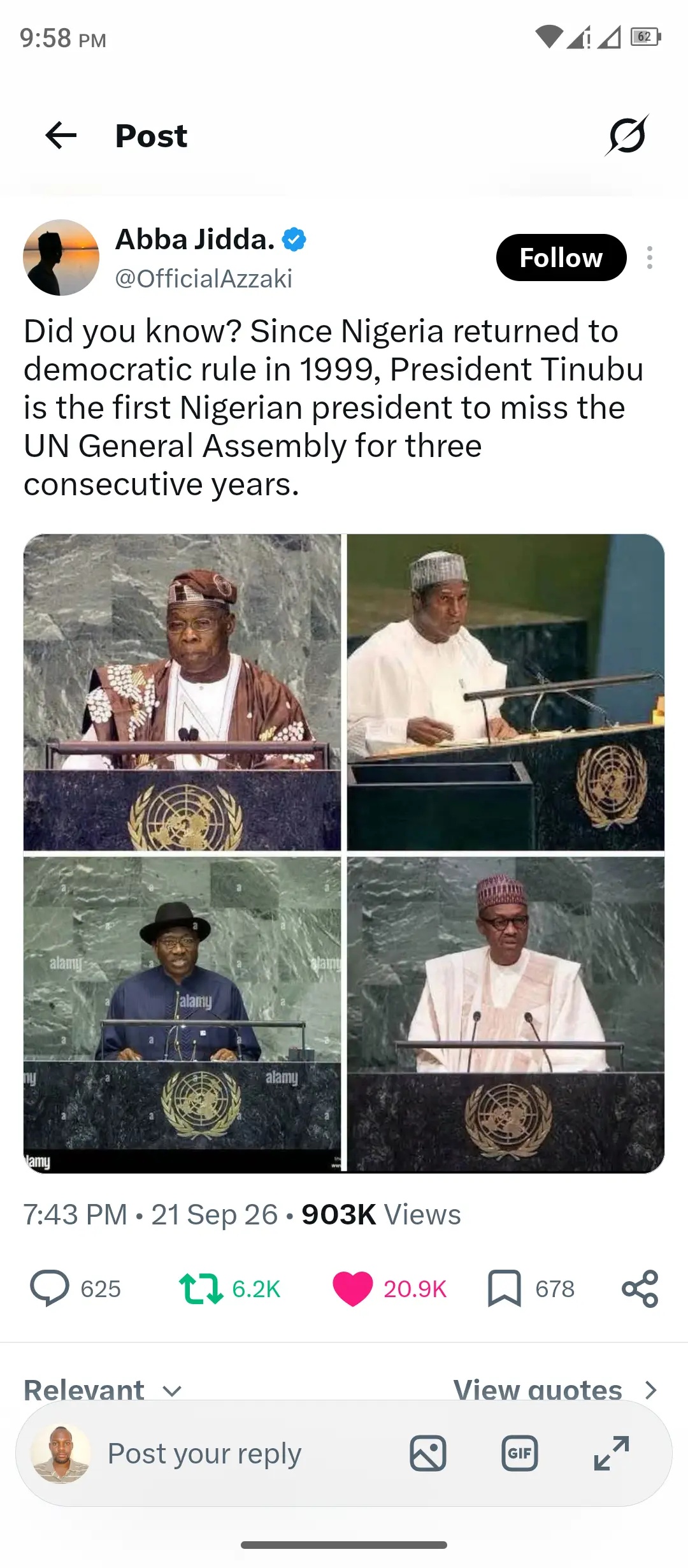 #Nigeria #Tinubu must go
