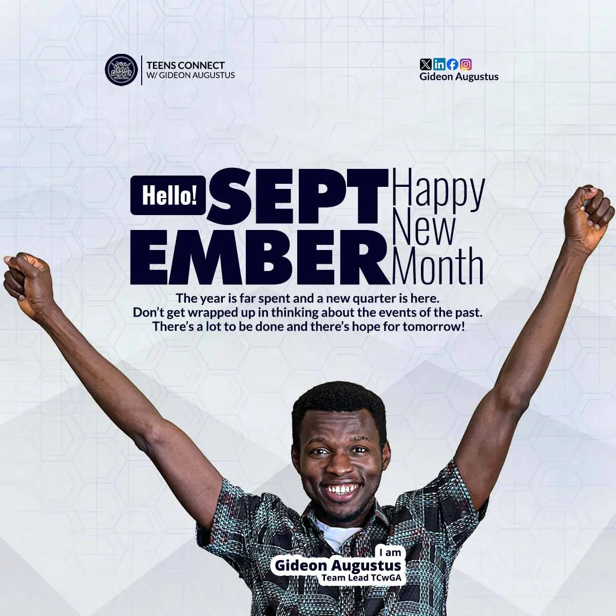 Hello Champ! ๐
You made it!
Welcome to September! ๐
Weโve officially crossed into the final qua...
