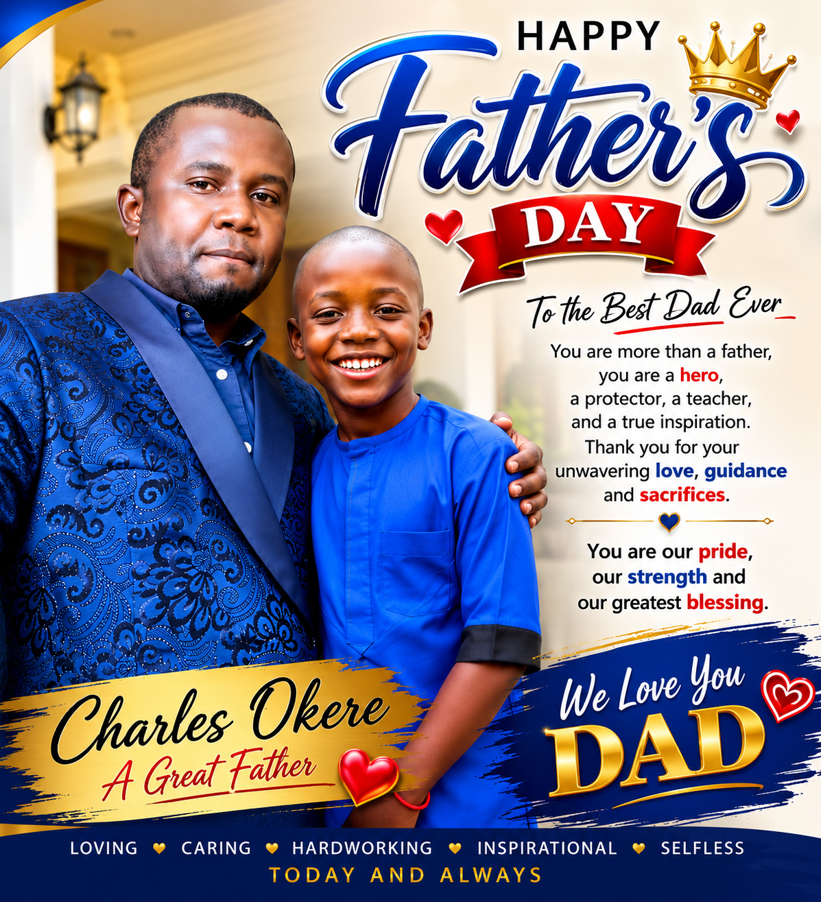 Happy Father's Day my good people