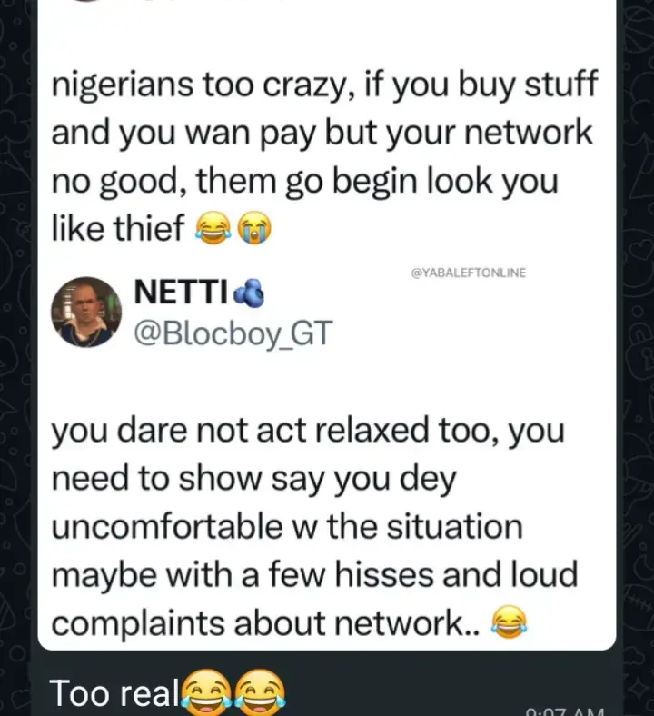 This is actually true but you can't blame anyone especially now that scammers are on the high side