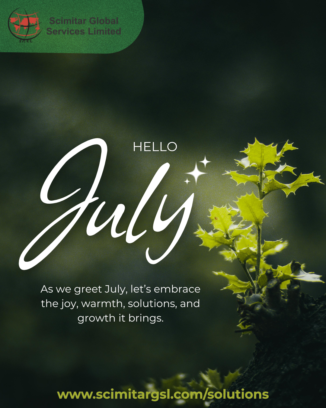 Happy New Month of July! 🌅
June tested you and I.
July is building us!
Fresh energy.
Bigger goal...