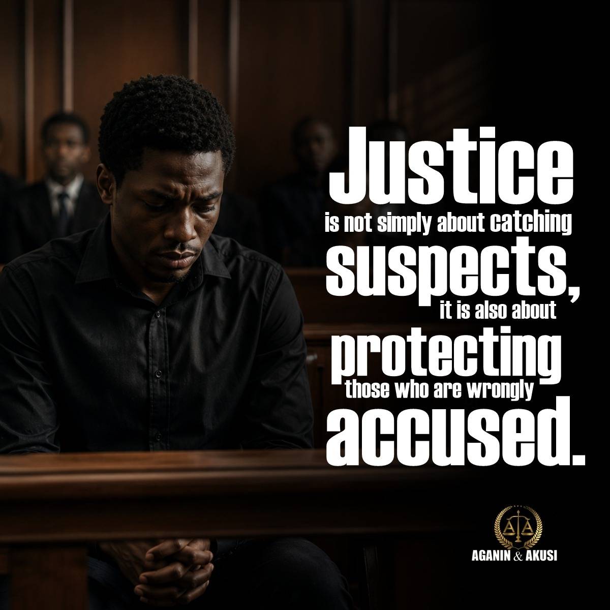 Without due process, justice becomes one-sided, without defense, the innocent are at risk. Catching...