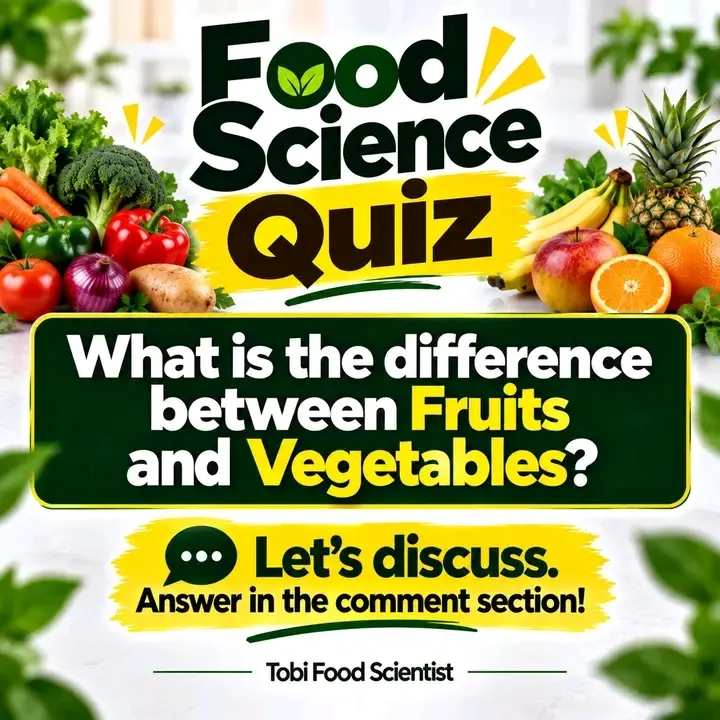 GOOD MORNING LEKEELEKEE FAMILY ๐
I hope y'all slept well
Another food science quiz ๐
Answer's in t...