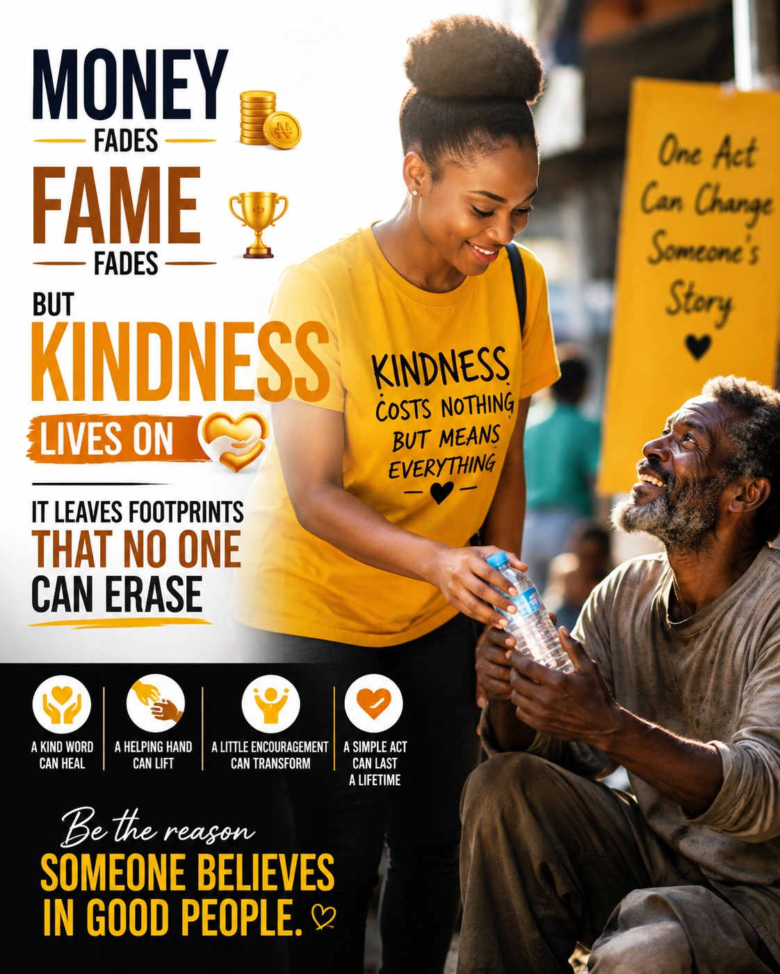 Kindness Is a Legacy Money Cannot Buy.
Good morning, fam!
Money can disappear. Fame can fade, and...