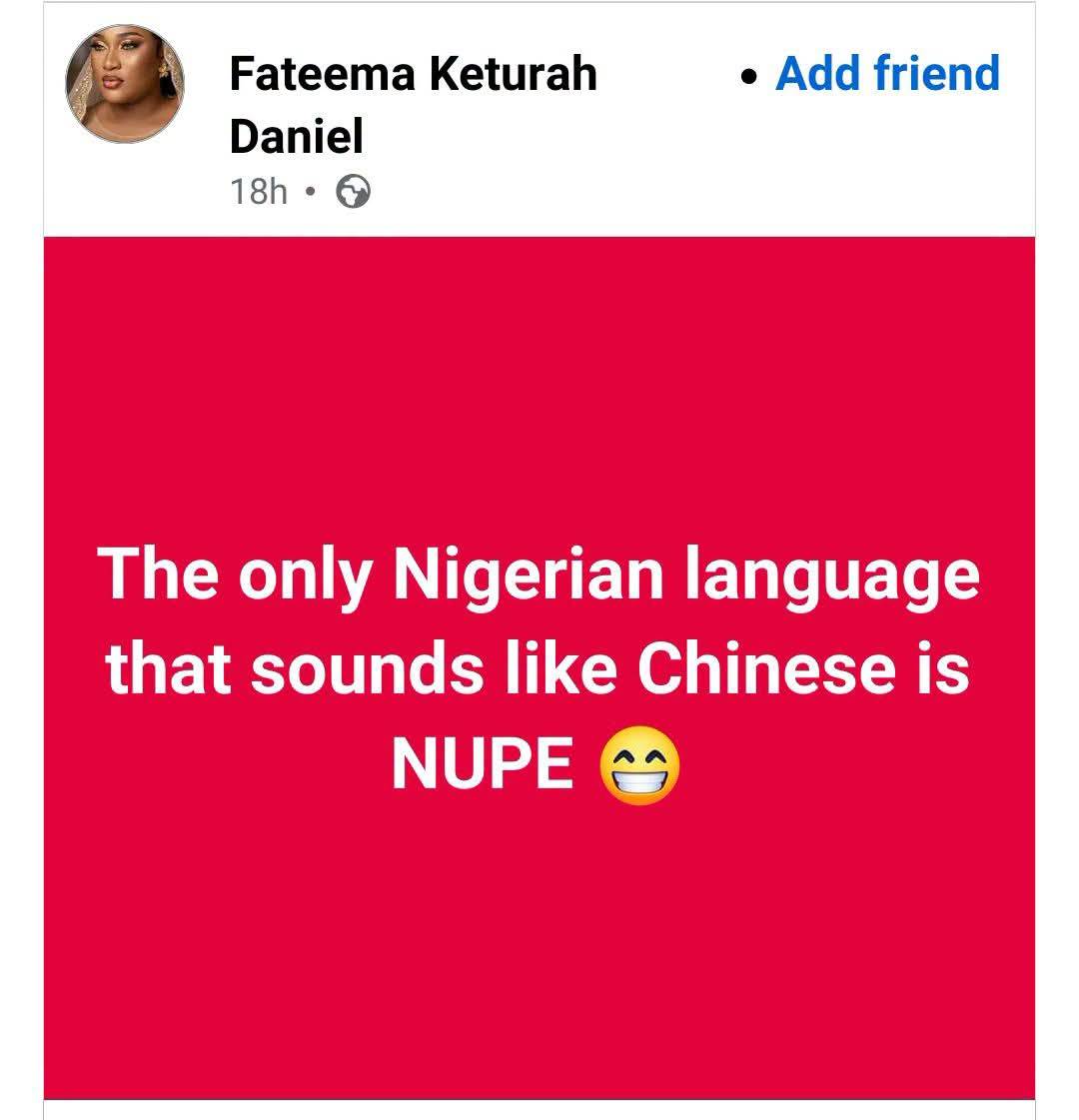Post by Daniel Nmadu