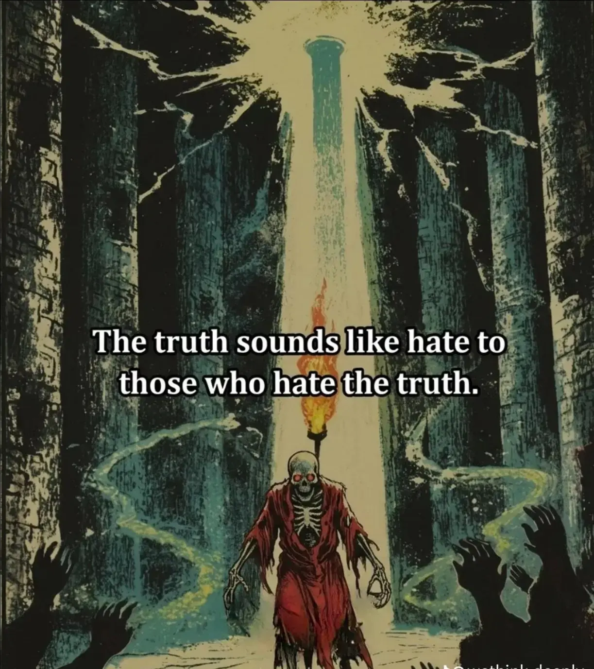 Sometimes you are not been hate for doing worry, but for saying the truth cos truth is always bitter...