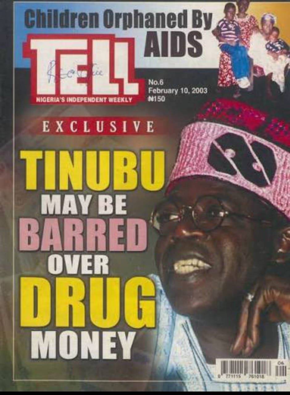 This was written by Bayo Onanuga back then.
Interestingly, the man referred to as Bola Ahmed Tinubu...
