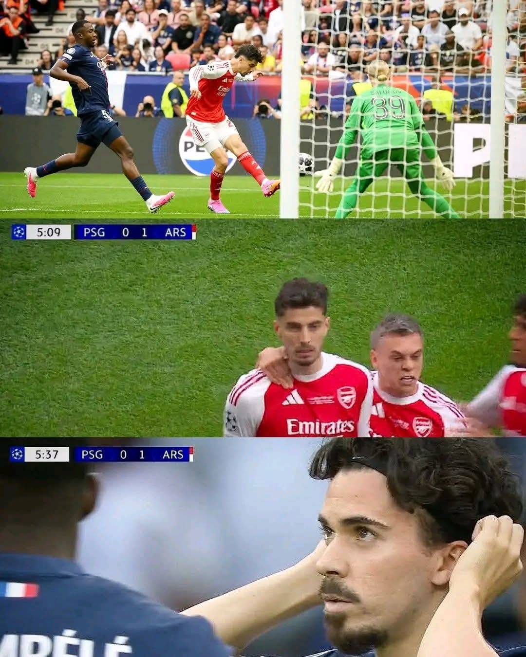 ๐จ HALF-TIME: Arsenal lead PSG 1-0! ๐ฅโค๏ธ
A brilliant first-half performance from the Gunners as the...