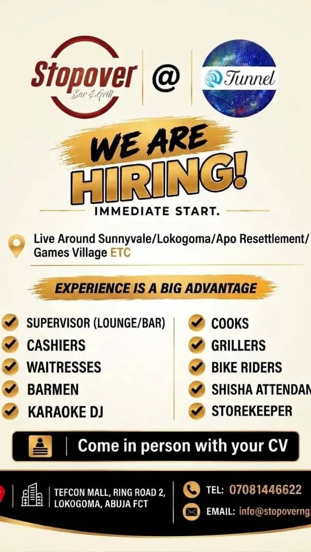 *SERIOUS CANDIDATES ONLY!*
IF You Missed The Last One, You Have Another Opportunity.
๐ Walk-In I...