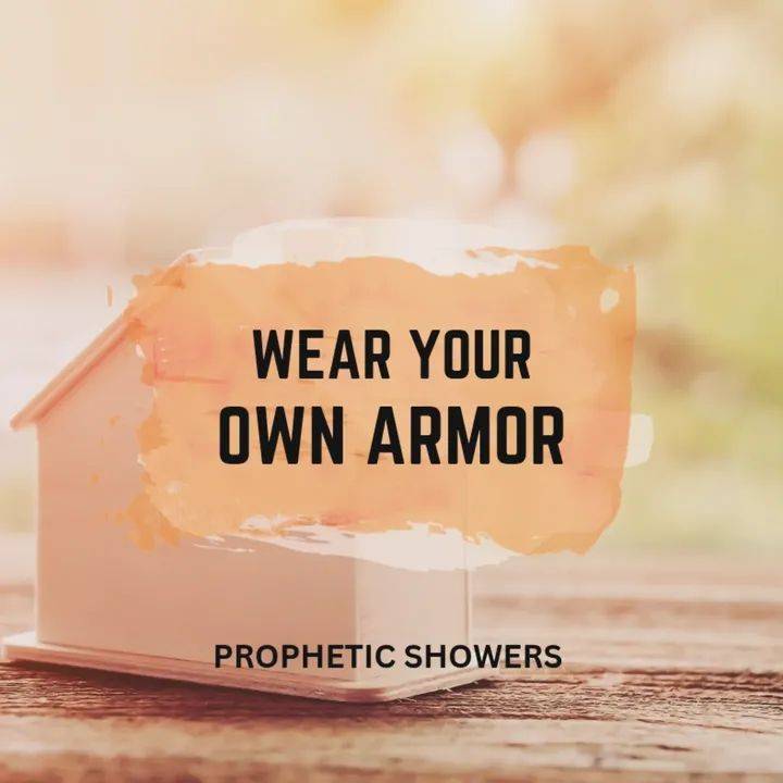 🌧️ PROPHETIC SHOWERS | MAY 27TH, 2026
WEAR YOUR OWN ARMOR |
📖 1 SAMUEL 17:39:
But David said to...