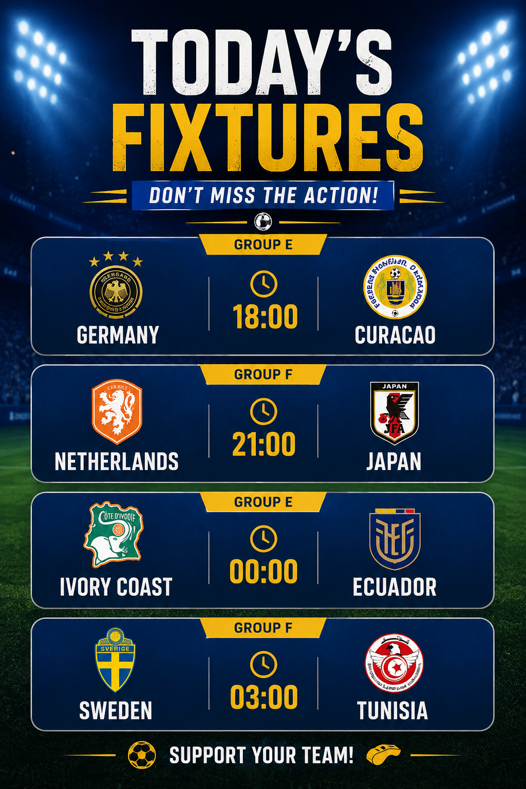 WORLD CUP, 2026
June 14th, 2026

#TheMundial